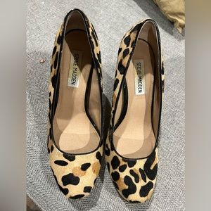 Steve Madden Leopard Sarina Pumps 8.5